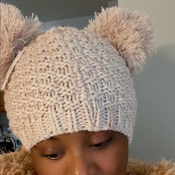 ON SALE…Double PomPom Knitted Hat - Picture 7 of 8